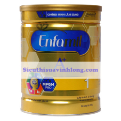 Sữa Bột Enfamil A+ 1 360° Brain DHA + Với MFGM Pro 900g(cho bé 0-6 tháng)