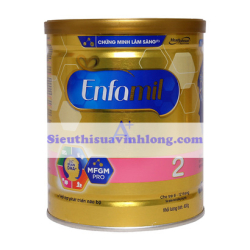 SỮA ENFAMIL A+ 2 360 BRAIN DHA+ VÀ MFGM PRO 400G (6 - 12 THÁNG)