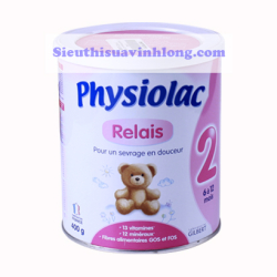 SỮA PHYSIOLAC SỐ 2 -400G (6 - 12 THÁNG)